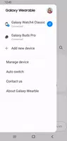 Galaxy Wearable (Samsung Gear) Ảnh chụp màn hình 1