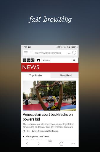 GDBrowser ภาพหน้าจอ 1