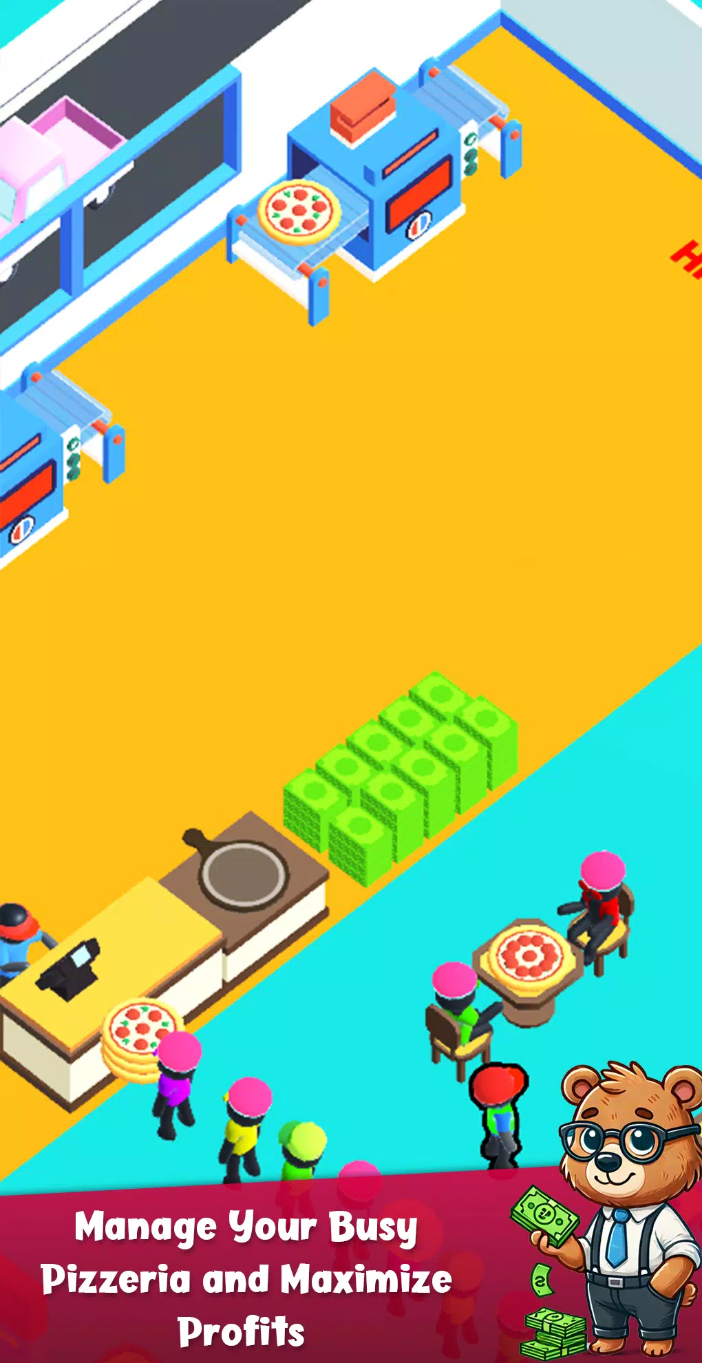 Bear Pizza Maker:Cooking Games应用截图第2张