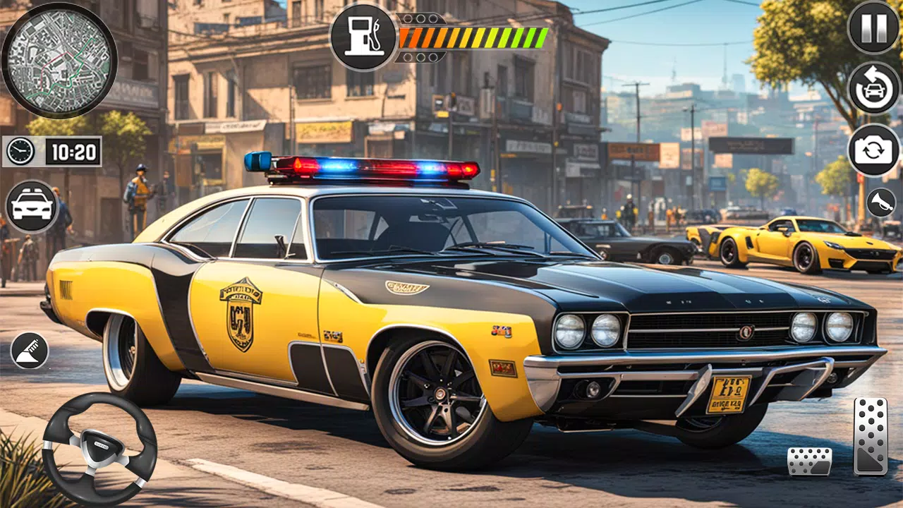 Luxury Police Car Parking Game Zrzut ekranu 1