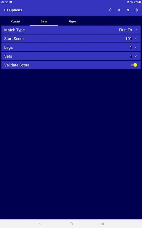 Double Top Darts Scoreboard ဖန်သားပြင်ဓာတ်ပုံ 2