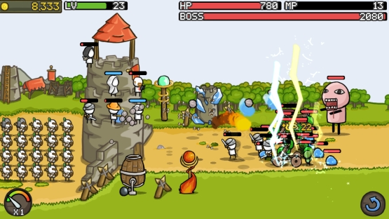 Grow Castle Tower Defense Zrzut ekranu 1