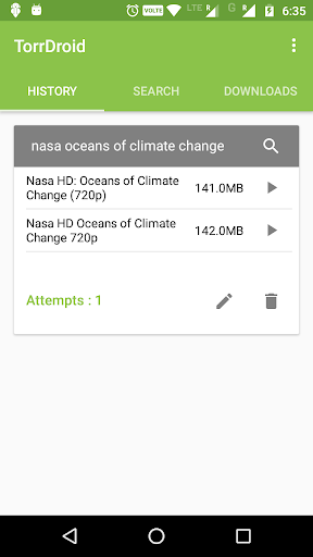 TorrDroid - Torrent Downloader स्क्रीनशॉट 2