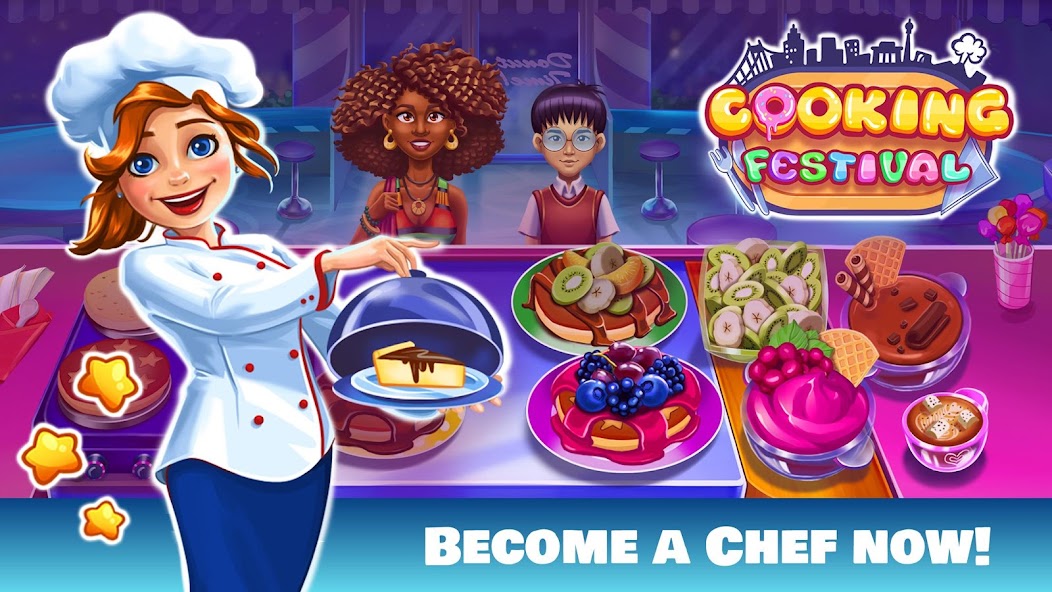 Cooking Festival Mod Ảnh chụp màn hình 0