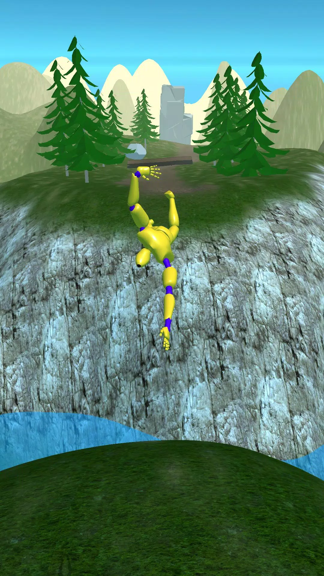 Schermata Rubber Jumping: Slingshot Doll 1