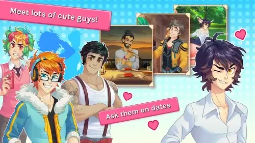 Blush Blush - Idle Otome Game 스크린샷 0