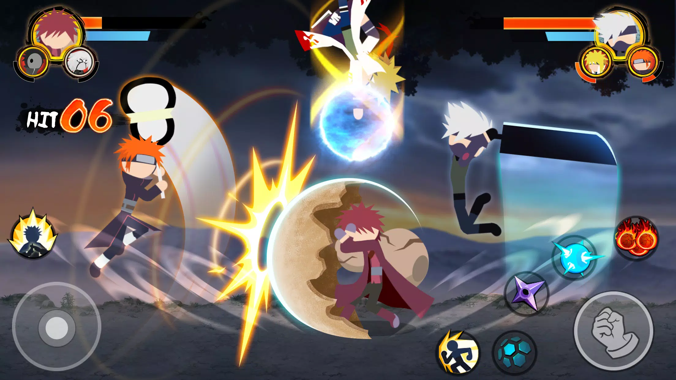 Stick Ninja - 3v3 Battle應用截圖第3張