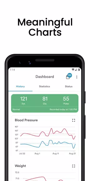 AVAX Blood Pressure Diary 스크린샷 0