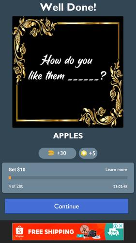 Fill in the Blank Word Quiz Capture d'écran 2