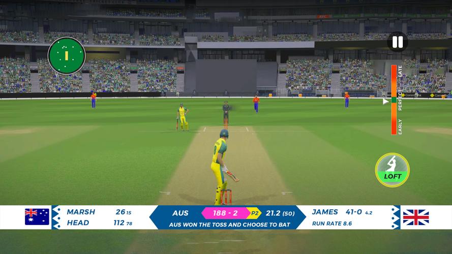 Real T20 Cricket Games 2023 Скриншот 0