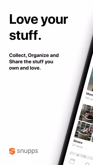 Snupps - Collect Organize Shar ภาพหน้าจอ 0