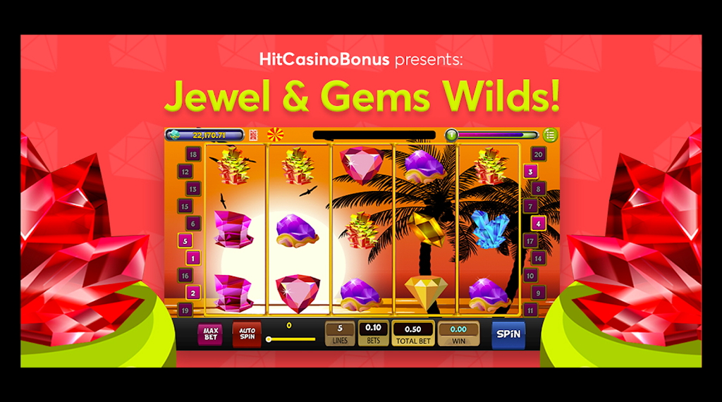 Jewel & Gems Wilds Slot!應用截圖第0張
