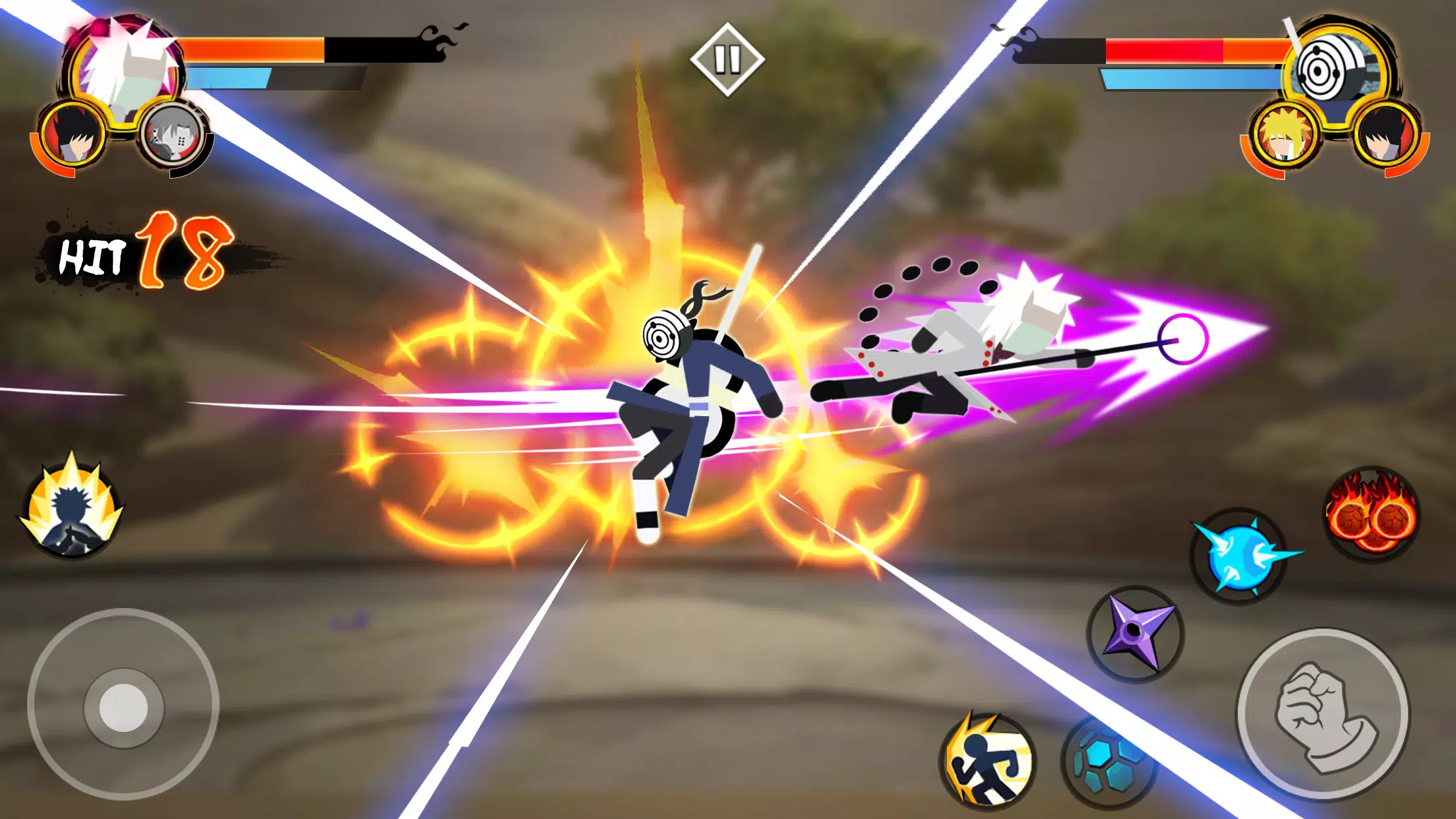 Stick Ninja - 3v3 Battle應用截圖第1張