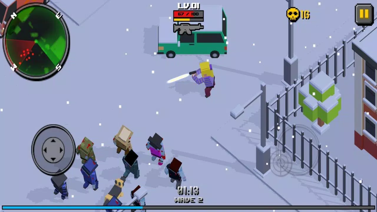 Pixel Zombie Frontier 스크린샷 3