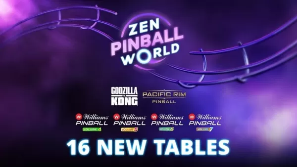 "Zen Pinball World ขยายตัวด้วยตารางใหม่ 16 ตารางในสามแพ็ค"