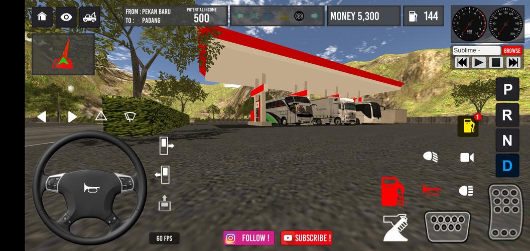 IDBS Simulator Bus Sumatera 스크린샷 1