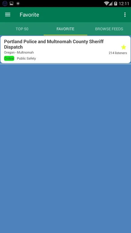 Portland Police Scanner Free Police Scanner App स्क्रीनशॉट 1