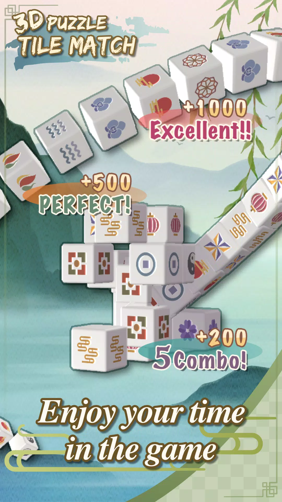 3D Tile Match Puzzle Captura de tela 3