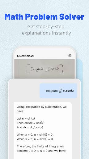 Question.AI – Chatbot & Math AI Mod ဖန်သားပြင်ဓာတ်ပုံ 1