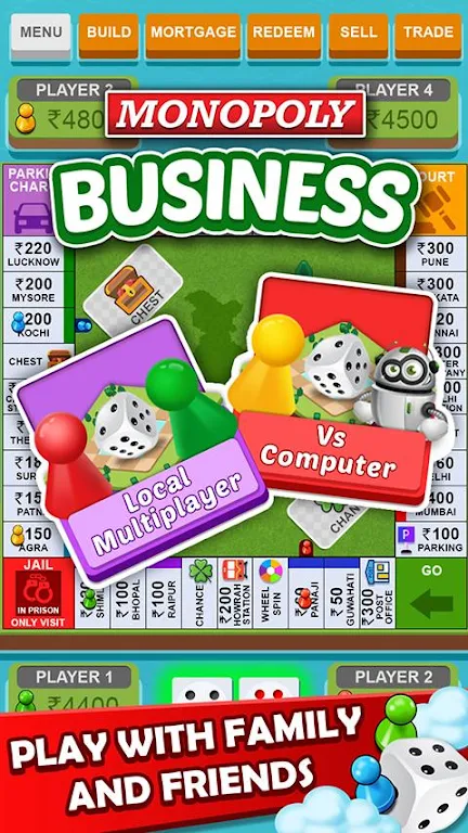 Vyapari Game : Business Dice Board Game ဖန်သားပြင်ဓာတ်ပုံ 1