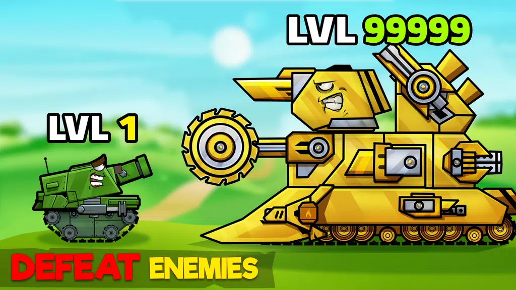 Tanks Arena io: Craft & Combat應用截圖第0張