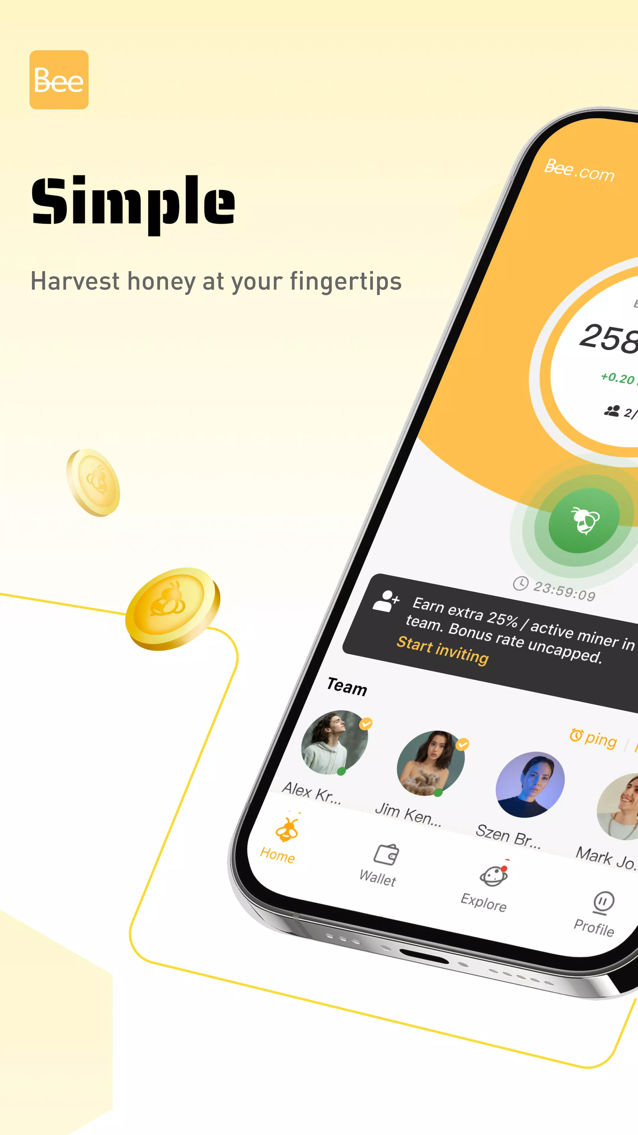Bee Network ภาพหน้าจอ 0
