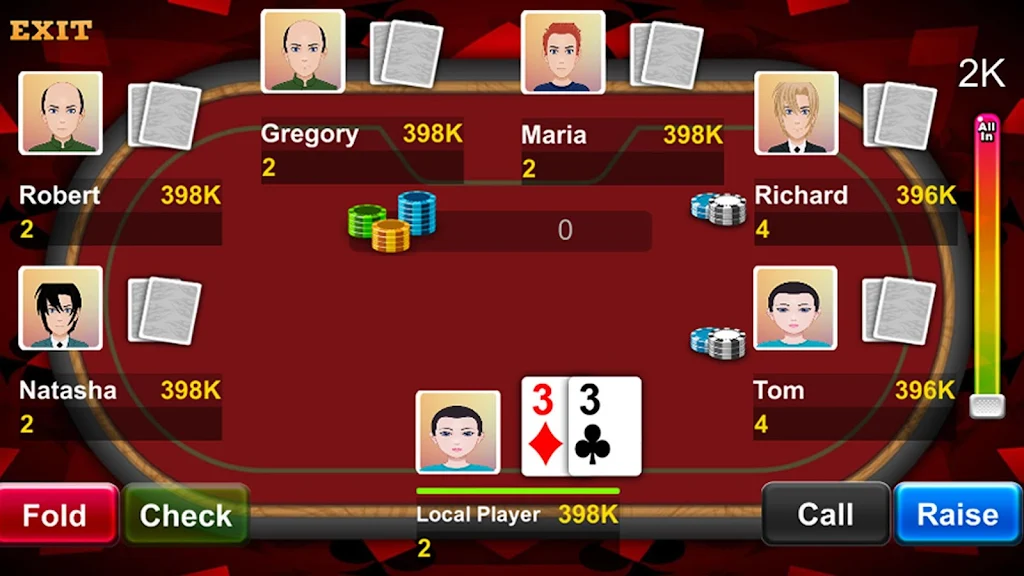Texas Hold'em + Slot Machines 2 in 1 スクリーンショット 3