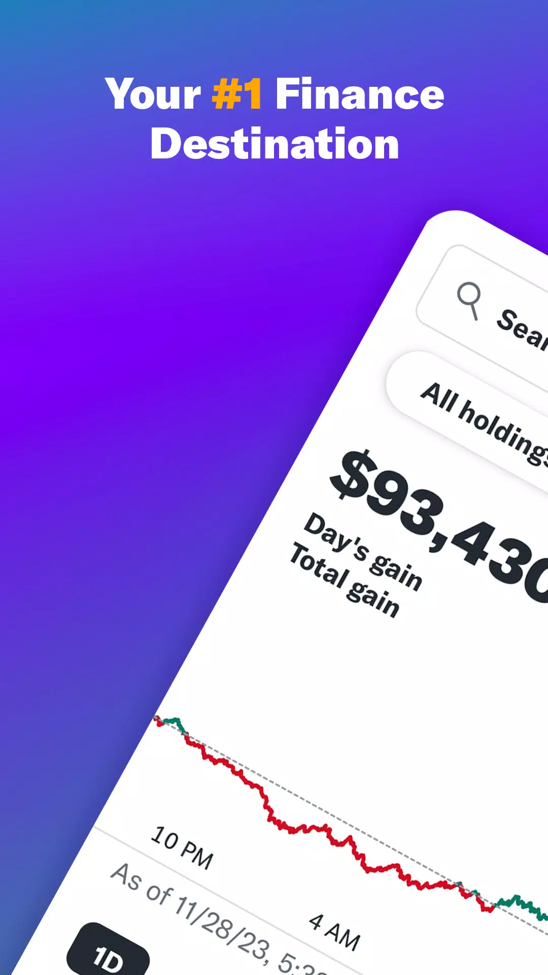 Yahoo Finance: Stock News Tangkapan skrin 0