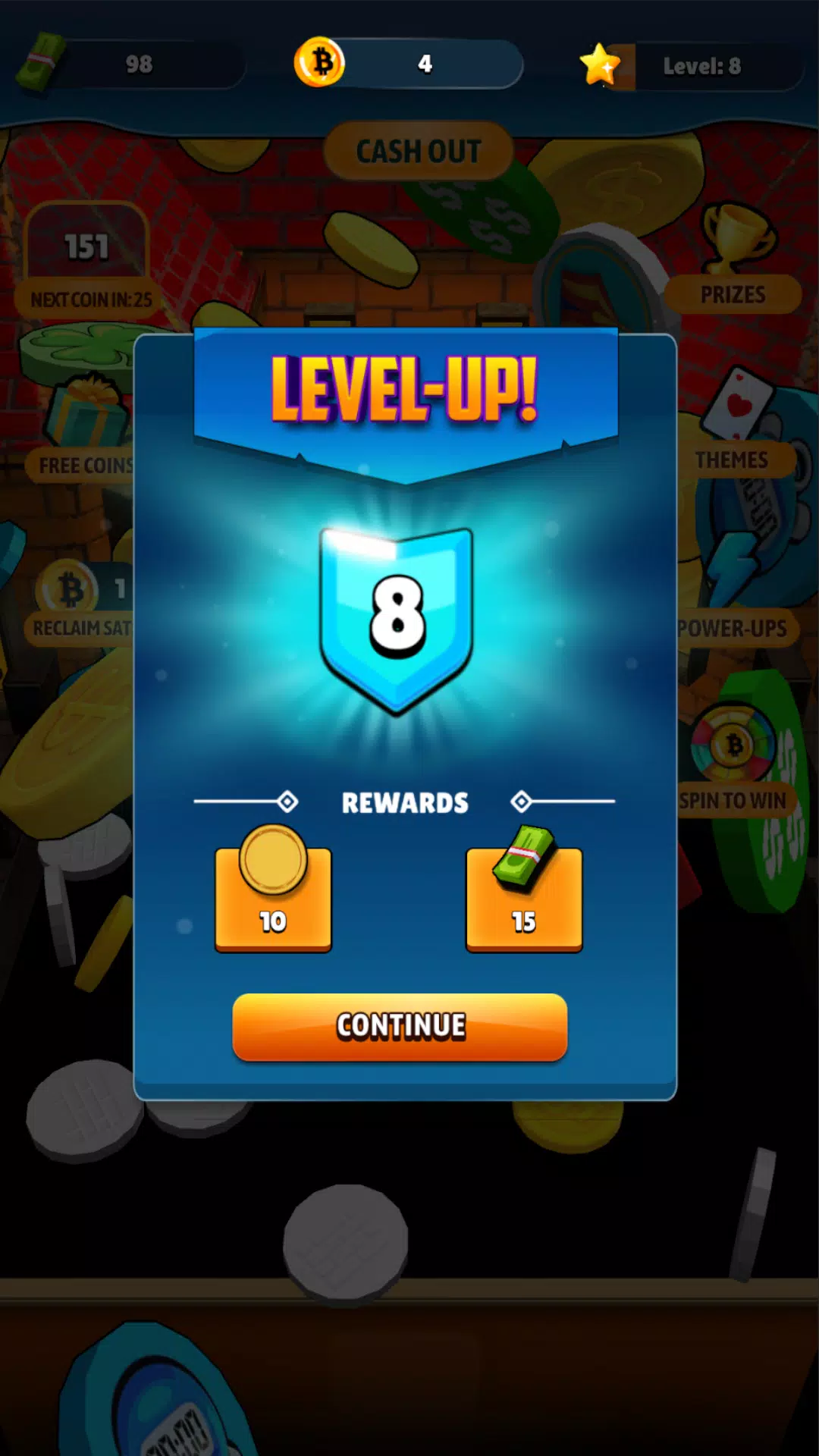 Bitcoin Pusher Скриншот 1