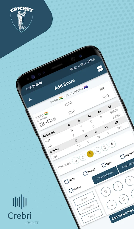 Crebri Cricket 스크린샷 2