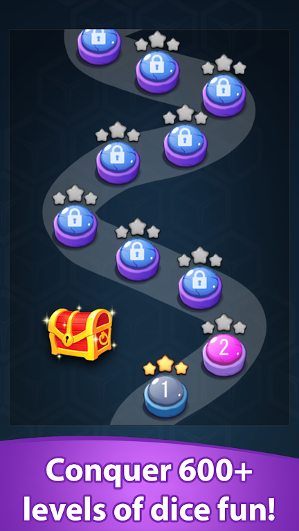 Dice Match Line Puzzle Games Скриншот 2