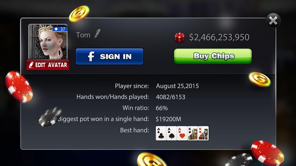 Spark Poker - Live Texas Holdem Casino應用截圖第2張