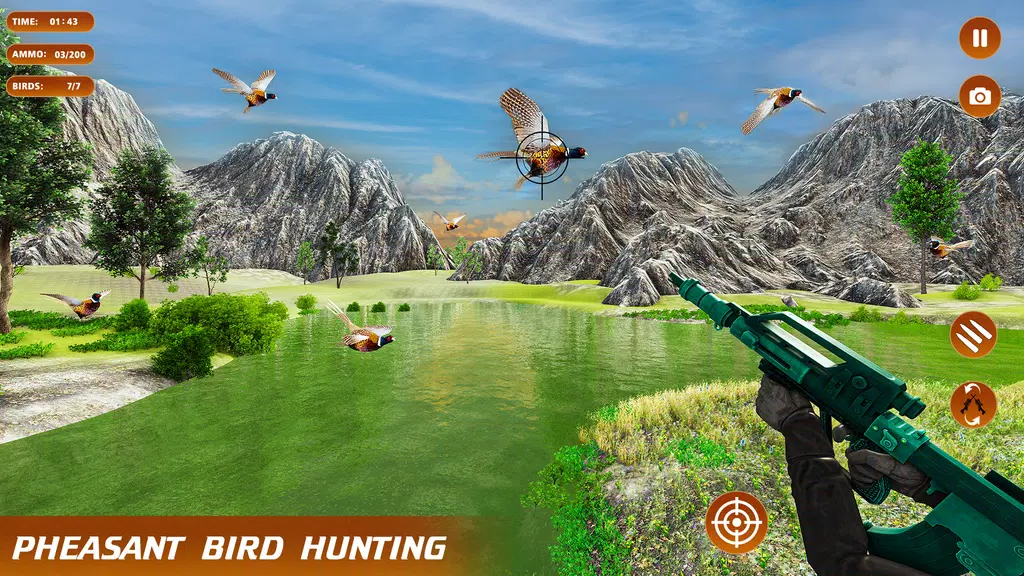 Pheasant Shooter Birds Hunting ภาพหน้าจอ 2