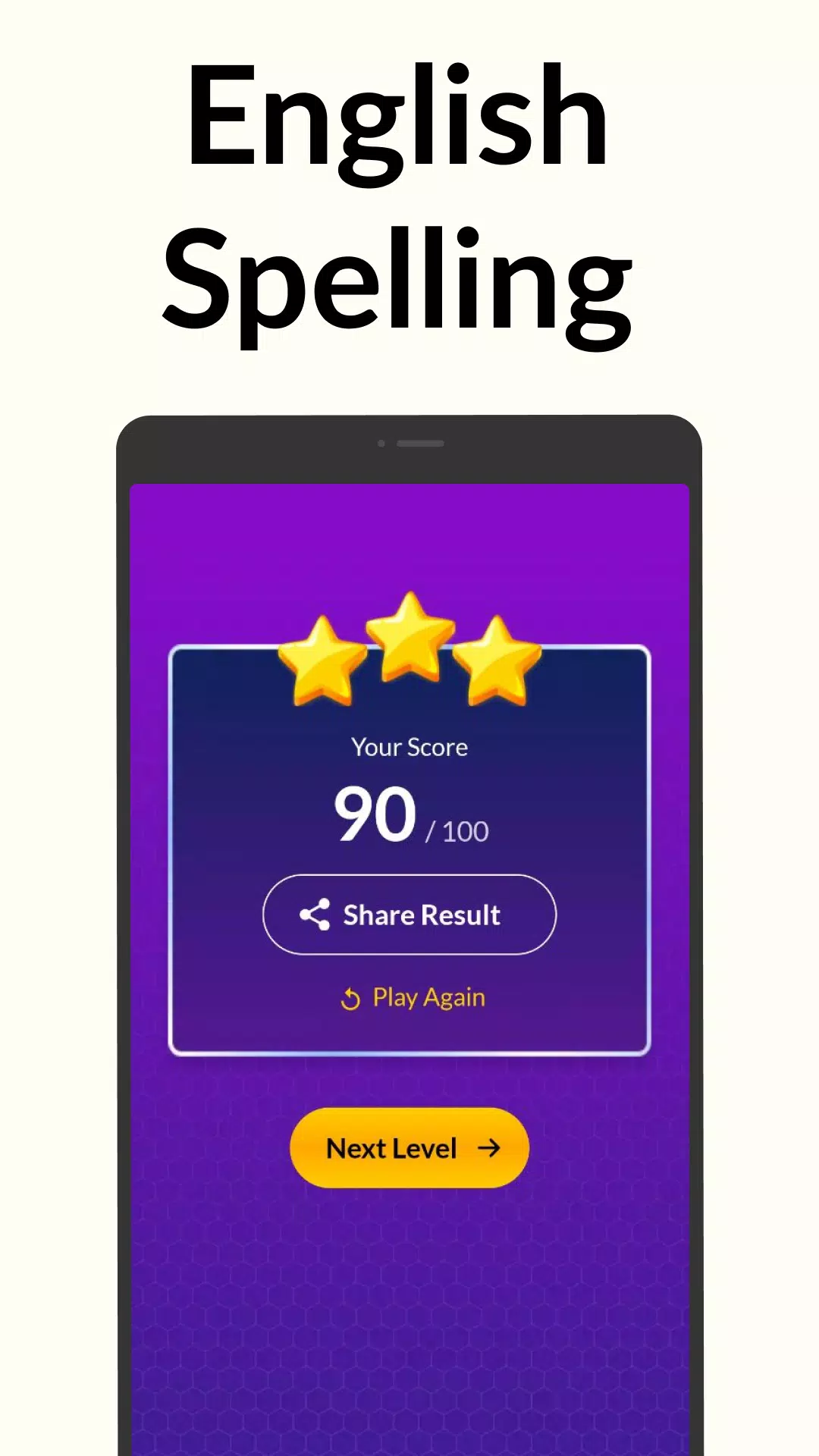 Spelling Bee: Spelling Quiz Ảnh chụp màn hình 3