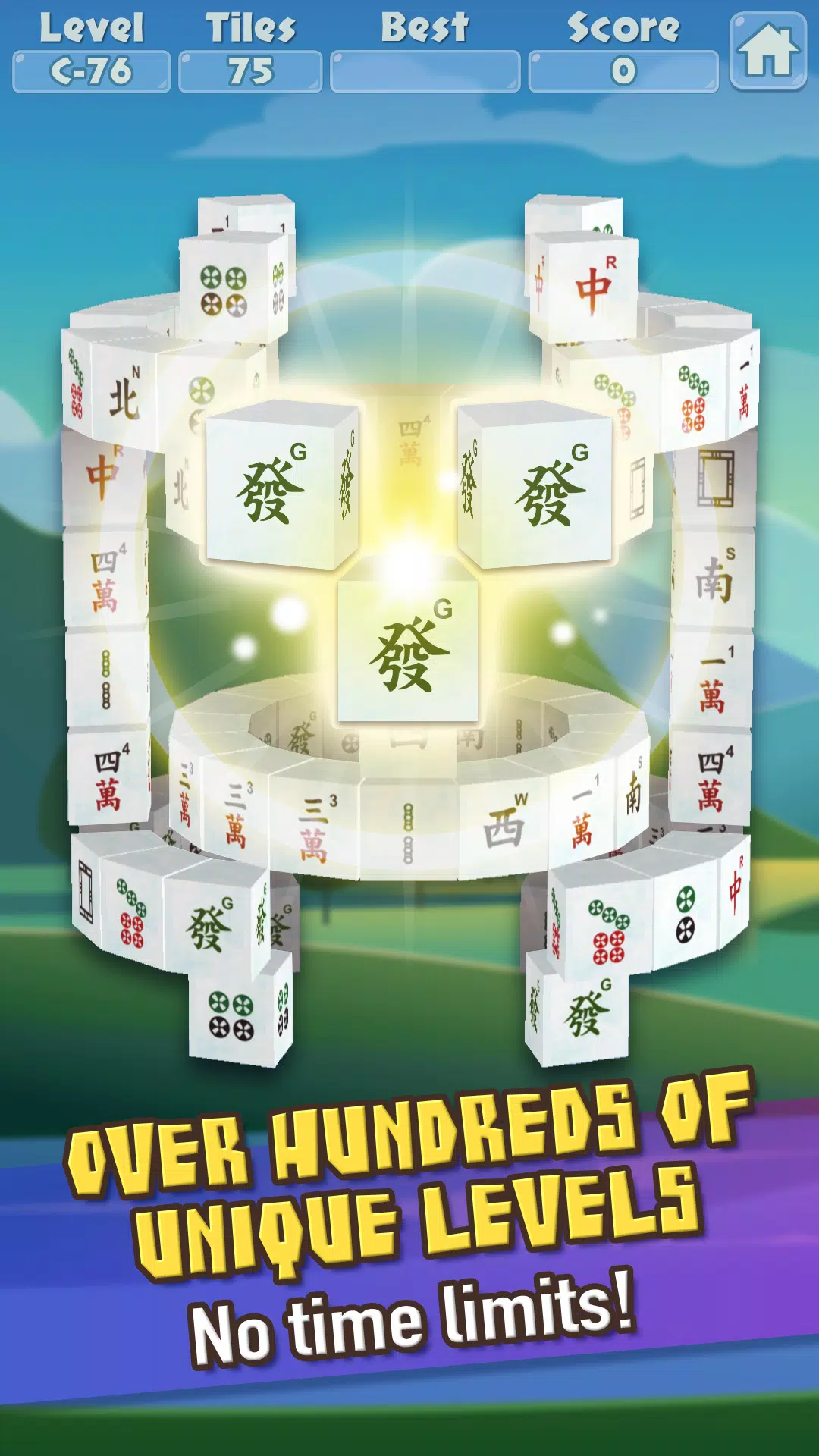 3D Mahjong Triple Tile Match应用截图第3张
