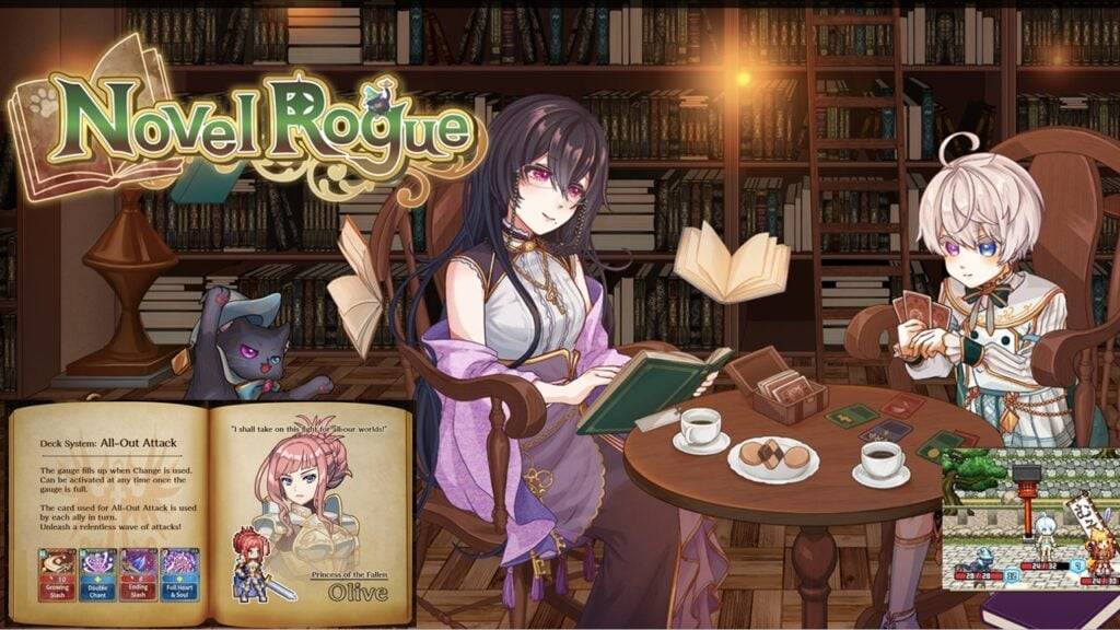 Kemco revela o 'romance desonesto': um roguelita de construção de cartas para Android