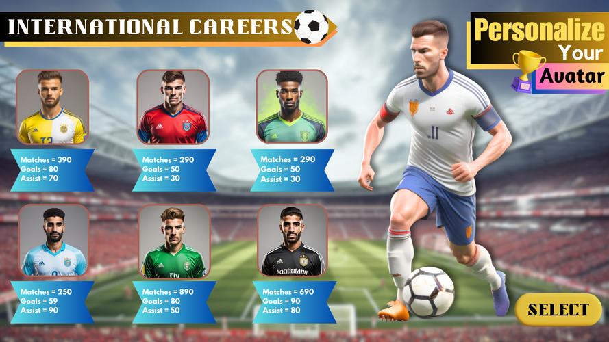 Soccer Strike 2023 Captura de tela 2