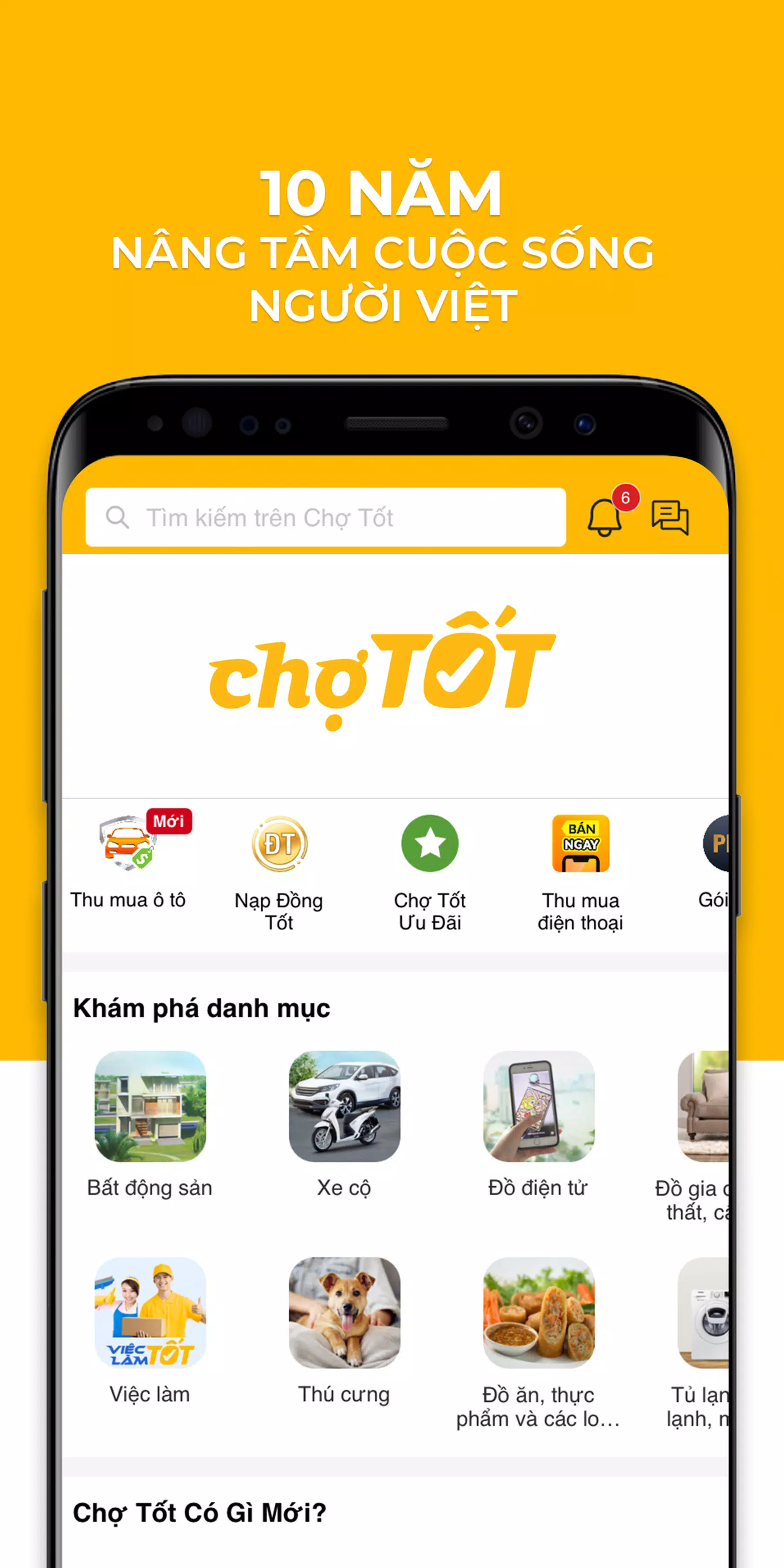 Cho Tot -Chuyên mua bán online Ảnh chụp màn hình 1