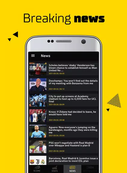 Live Score: football scores应用截图第3张