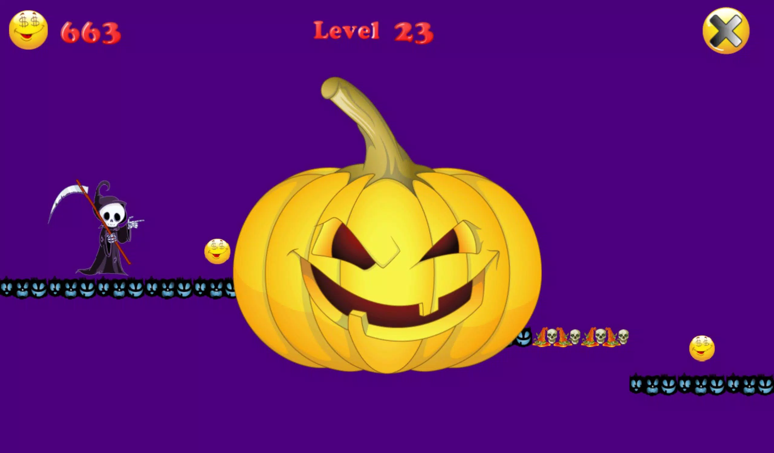 Halloween Pumpkin Adventure Zrzut ekranu 1