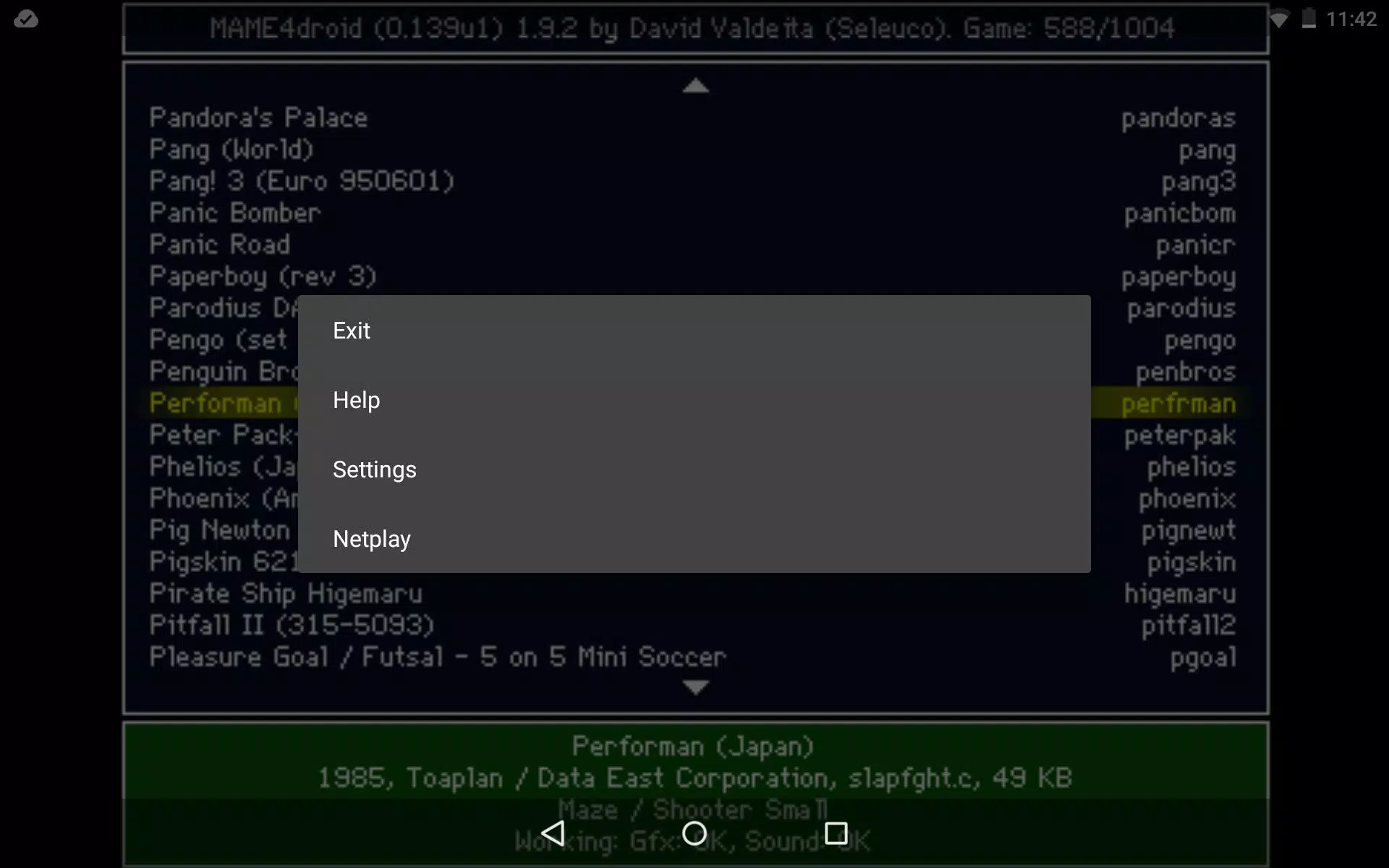 MAME4droid  (0.139u1)應用截圖第3張