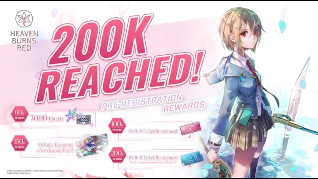 Heaven Burns Red English Version Launches on Android with Exclusive Launch Rewards!
