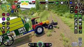 Tractor Game 3D Indian Tractor ภาพหน้าจอ 3