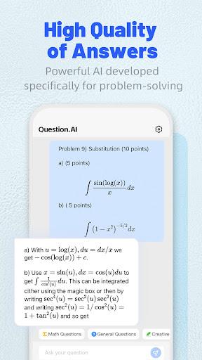 Question.AI – Chatbot & Math AI Mod ဖန်သားပြင်ဓာတ်ပုံ 3