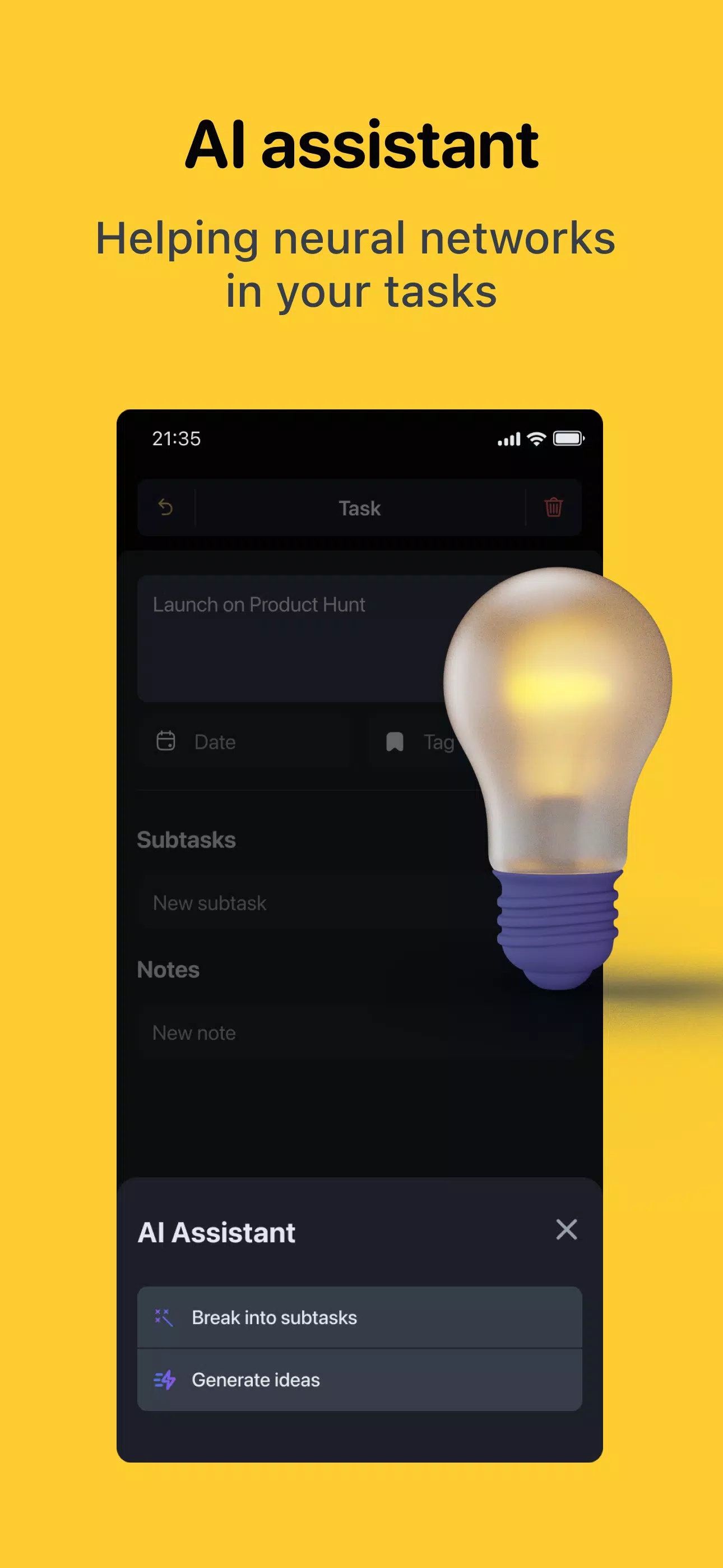 Hubit Plan: task manager应用截图第1张