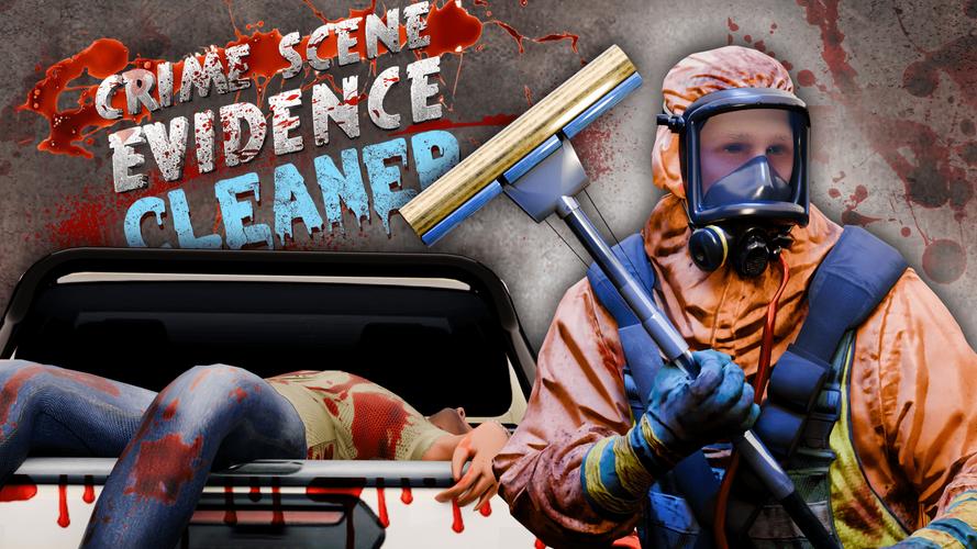 Crime Scene Evidence Cleaner Schermafbeelding 1