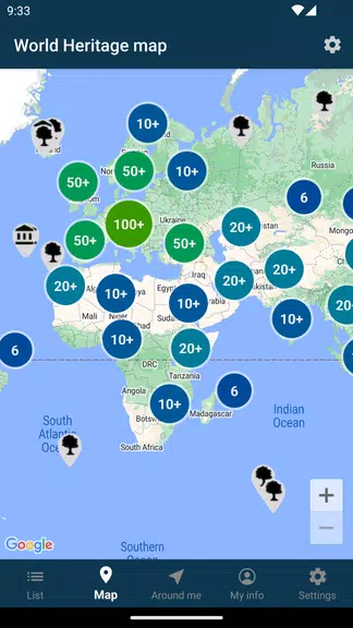 World Heritage - UNESCO List Скриншот 0