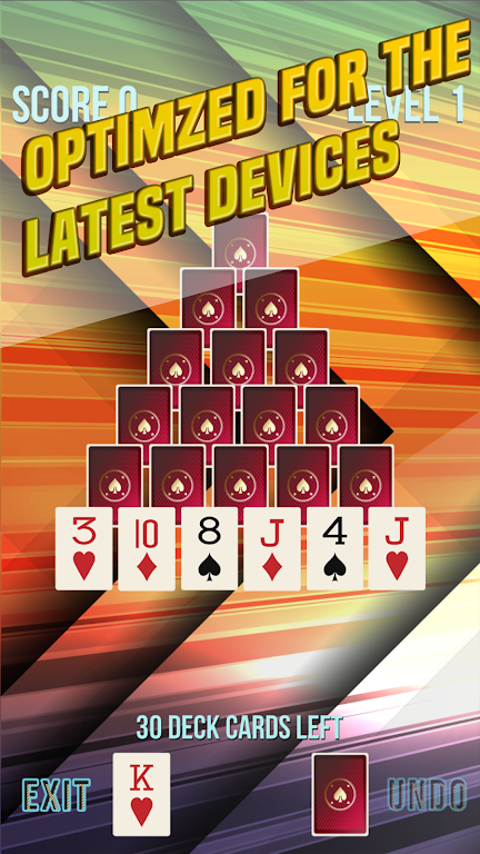 Pyramid Solitaire Supreme Captura de pantalla 0
