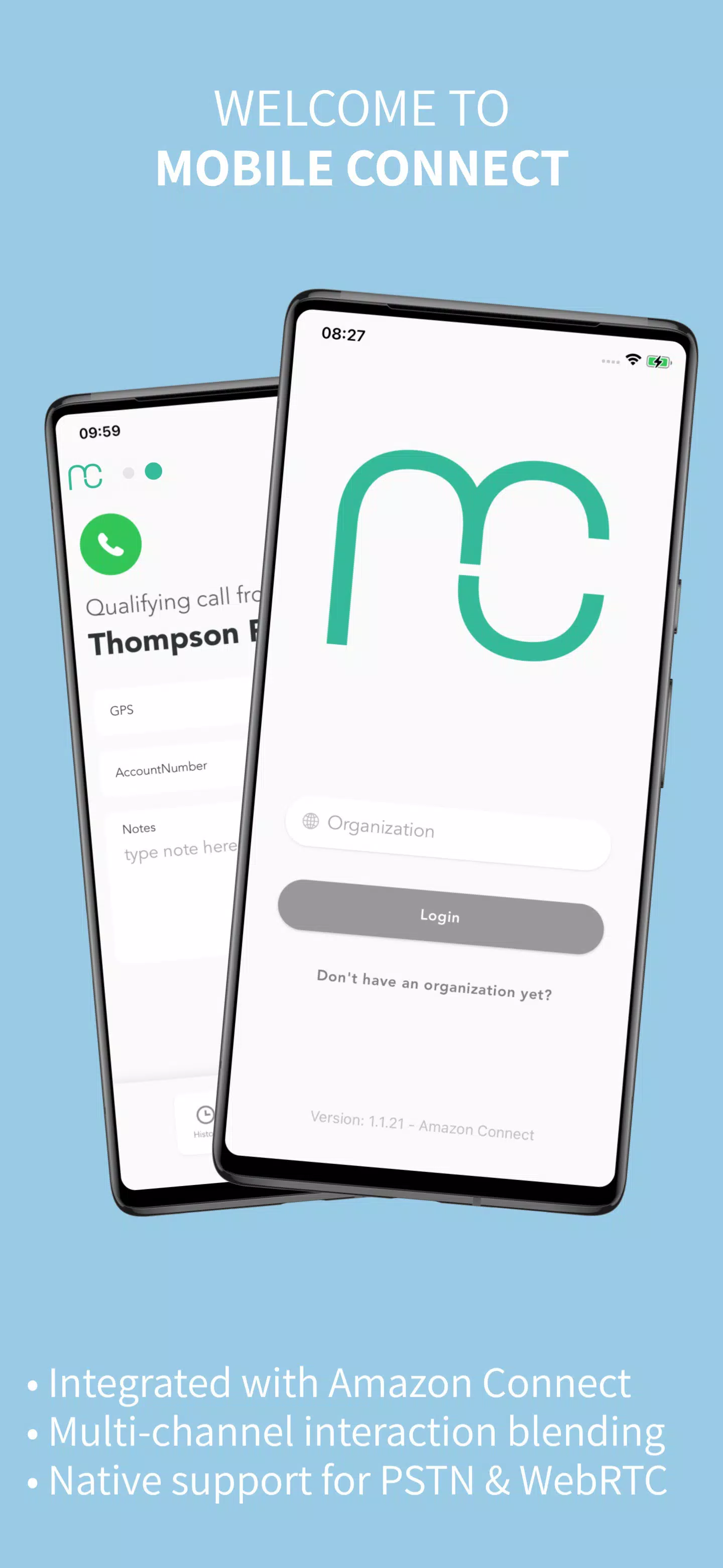 Schermata Mobile Connect 0