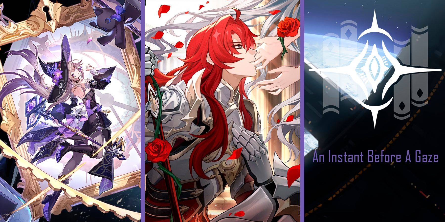 Ein Augenblick vor einem Blick